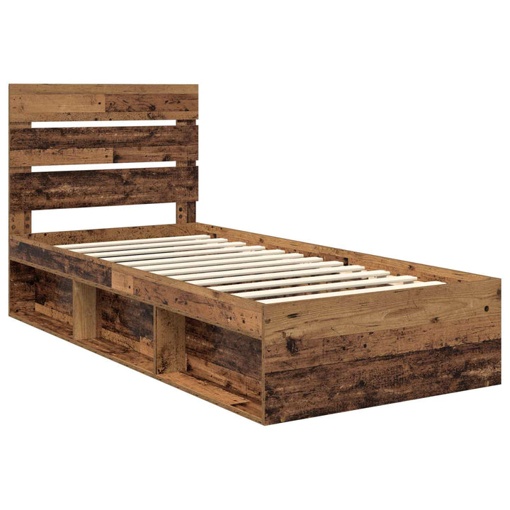 Sengestel Gammelt træ 100 x 200 cm Massiv fyrretræ