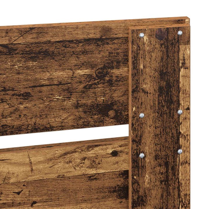 Sengestel Gammelt træ 75 x 190 cm Massiv fyrretræ