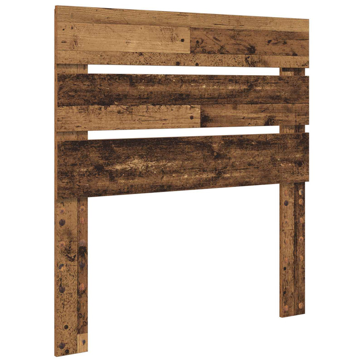 Sengestel med skuffe Gammelt træ 100 x 200 cm Konstrueret træ