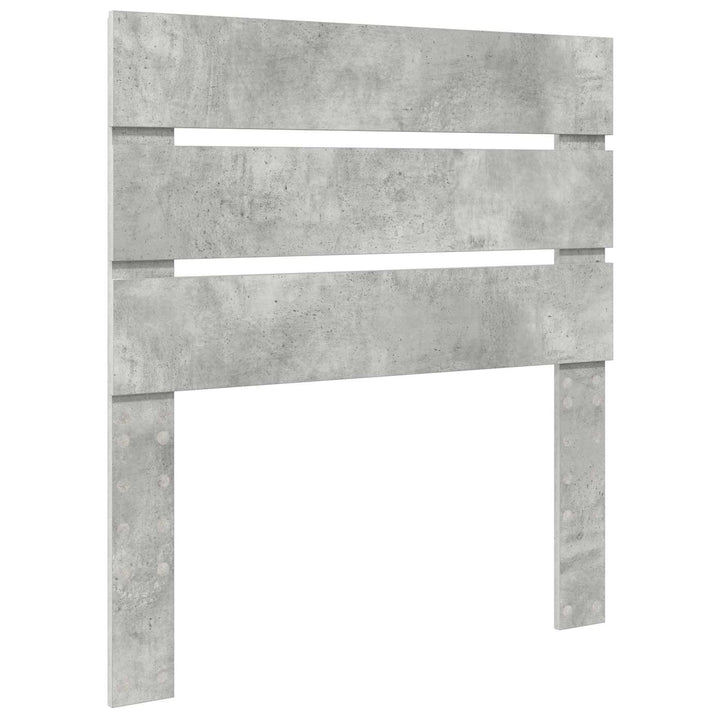 Sengestel med skuffe Beton Grå 90 x 190 cm Konstrueret træ
