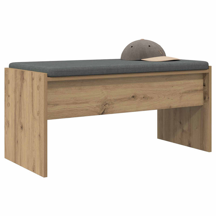 Hallbænk Artisan Egetræ 83 x 38 x 40 cm