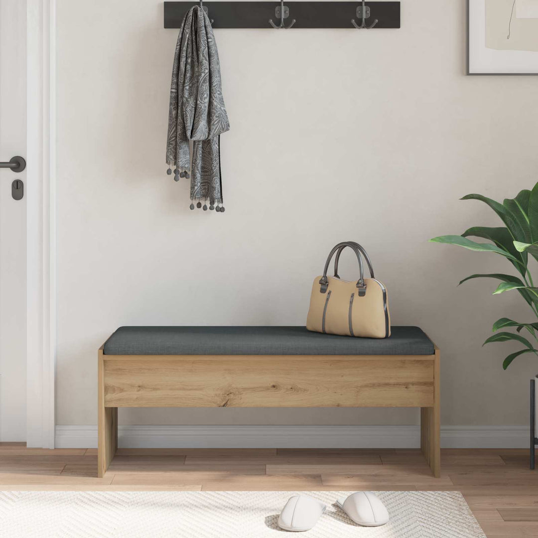 Hallbænk Artisan Egetræ 103 x 38 x 40 cm