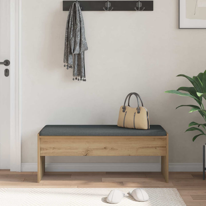 Hallbænk Artisan Egetræ 103 x 38 x 40 cm