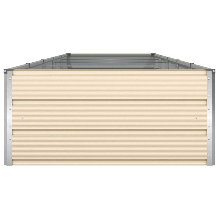 Plantekasse Elfenben 480 x 100 x 45 cm Galvaniseret stål