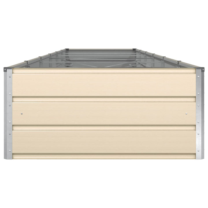 Plantekasse Elfenben 580 x 100 x 45 cm Galvaniseret stål