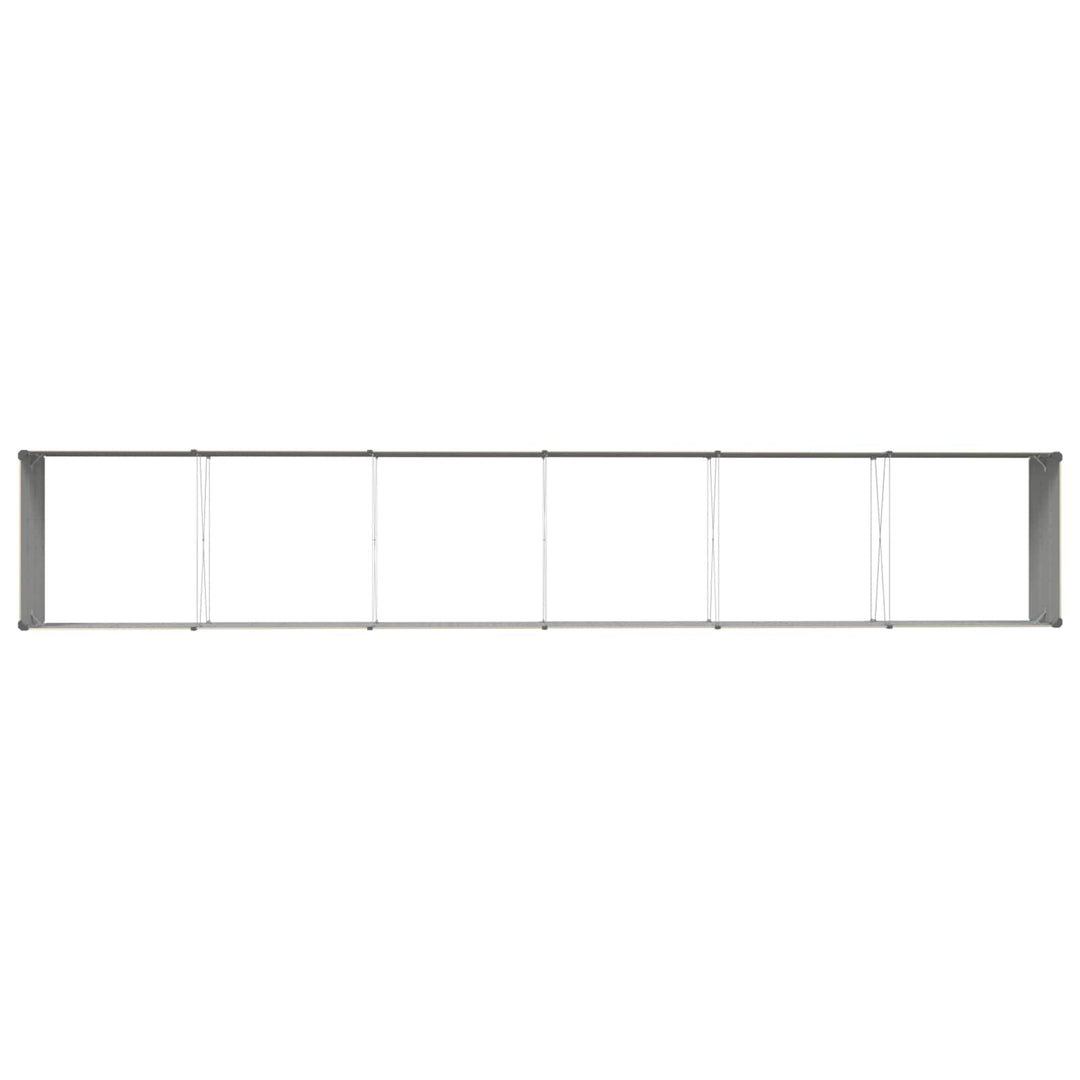 Plantekasse Elfenben 580 x 100 x 45 cm Galvaniseret stål