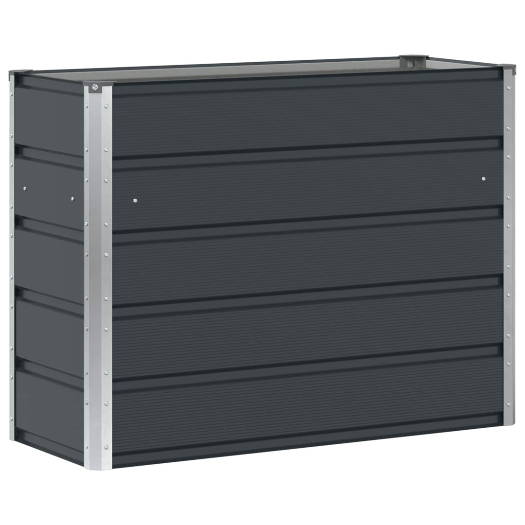 Plantekasse Antracit 100 x 40 x 75 cm Stål