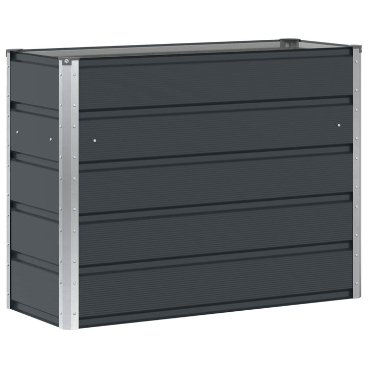 Plantekasse Antracit 100 x 40 x 75 cm Stål