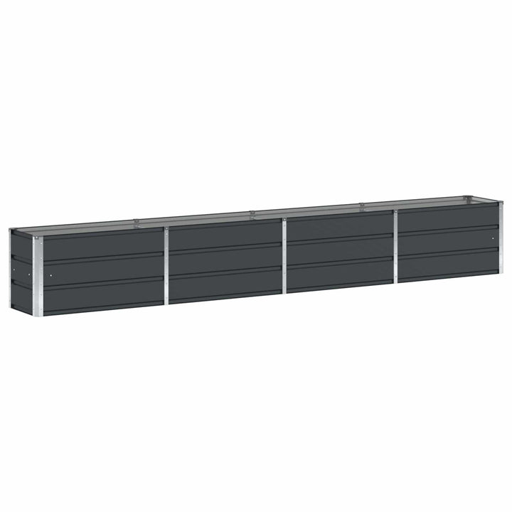 Plantekasse Antracit 320 x 40 x 45 cm Stål