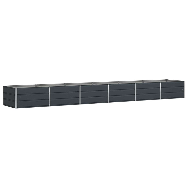 Plantekasse Antracit 480 x 80 x 45 cm Stål