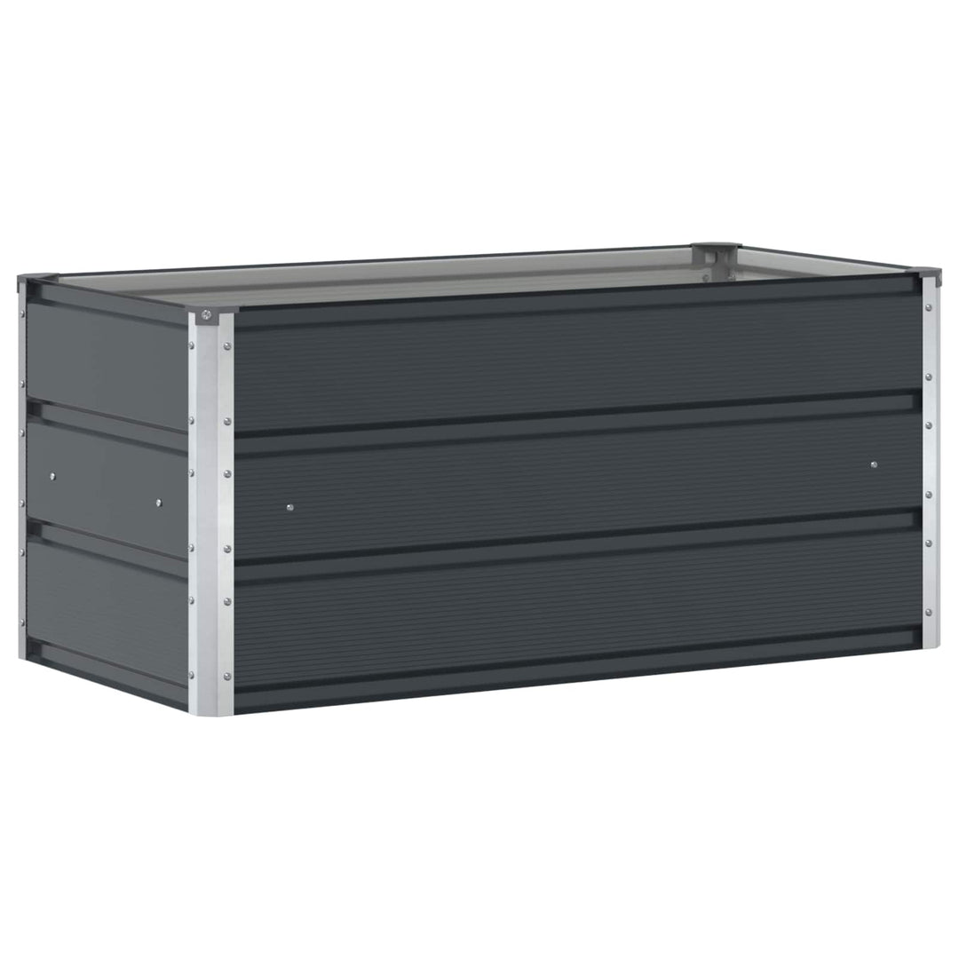Plantekasse Antracit 100 x 50 x 45 cm Galvaniseret stål
