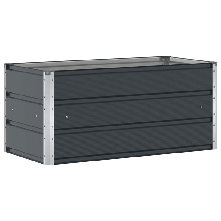 Plantekasse Antracit 100 x 50 x 45 cm Galvaniseret stål