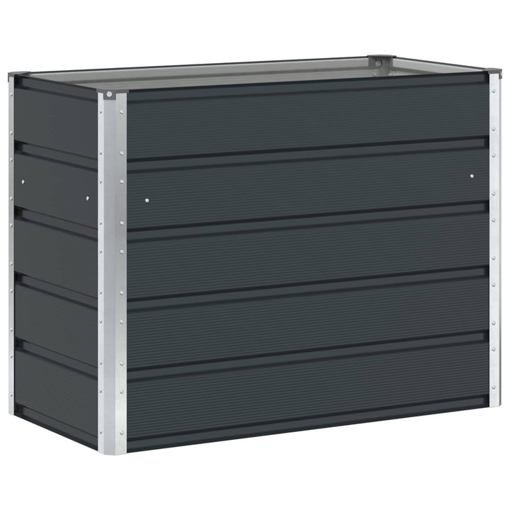 Plantekasse Antracit 100 x 50 x 75 cm Galvaniseret stål