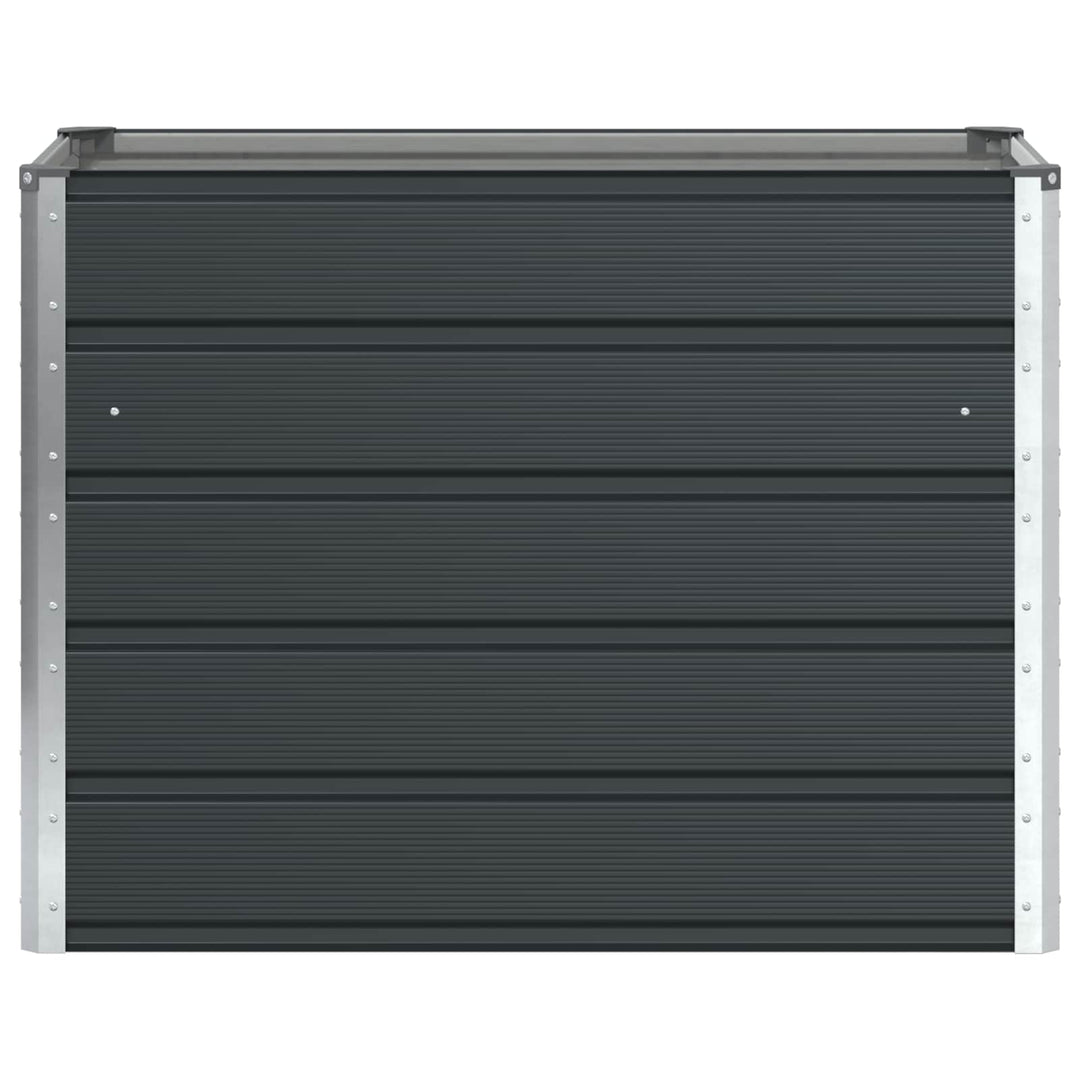 Plantekasse Antracit 100 x 50 x 75 cm Galvaniseret stål