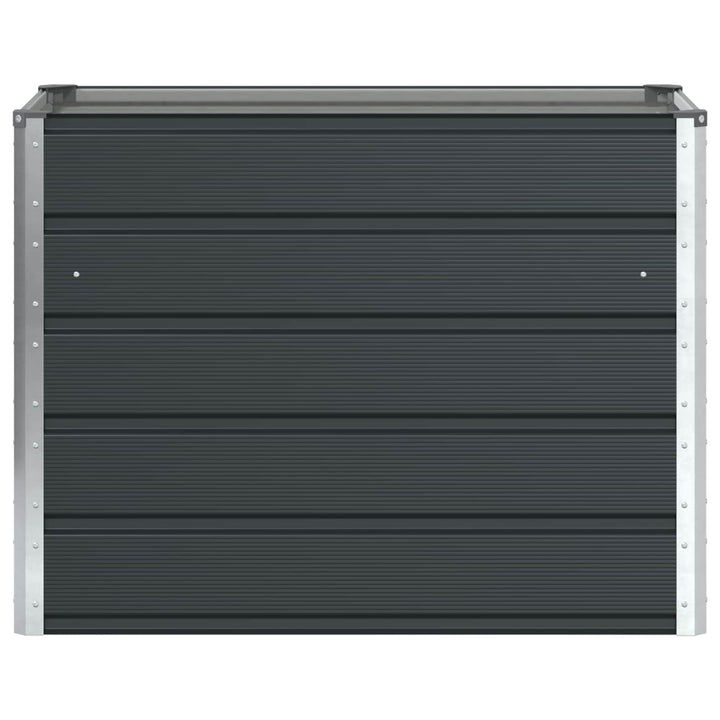 Plantekasse Antracit 100 x 50 x 75 cm Galvaniseret stål