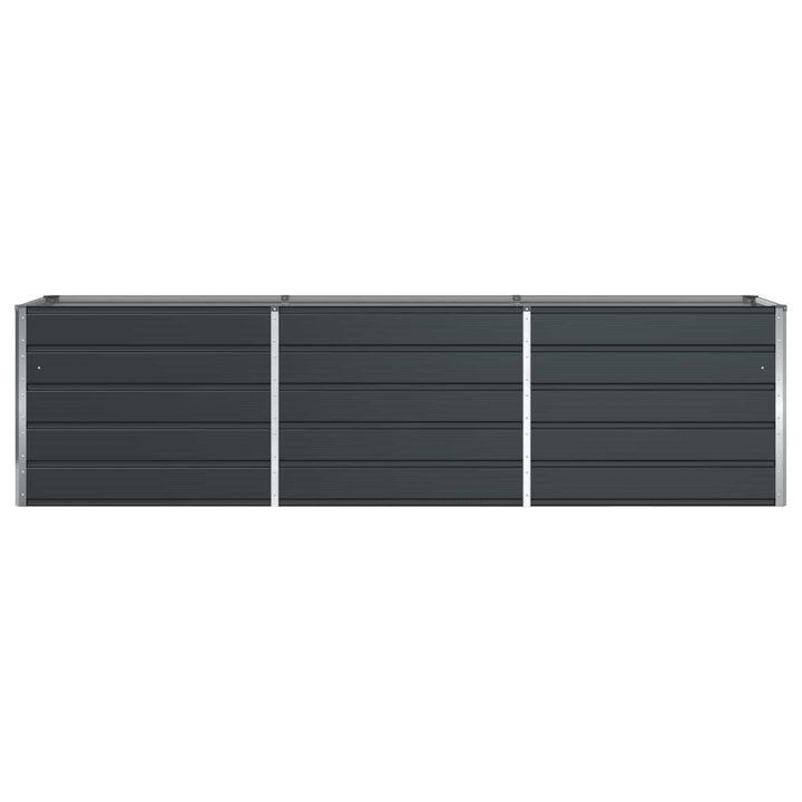Plantekasse Antracit 290 x 50 x 75 cm Galvaniseret stål