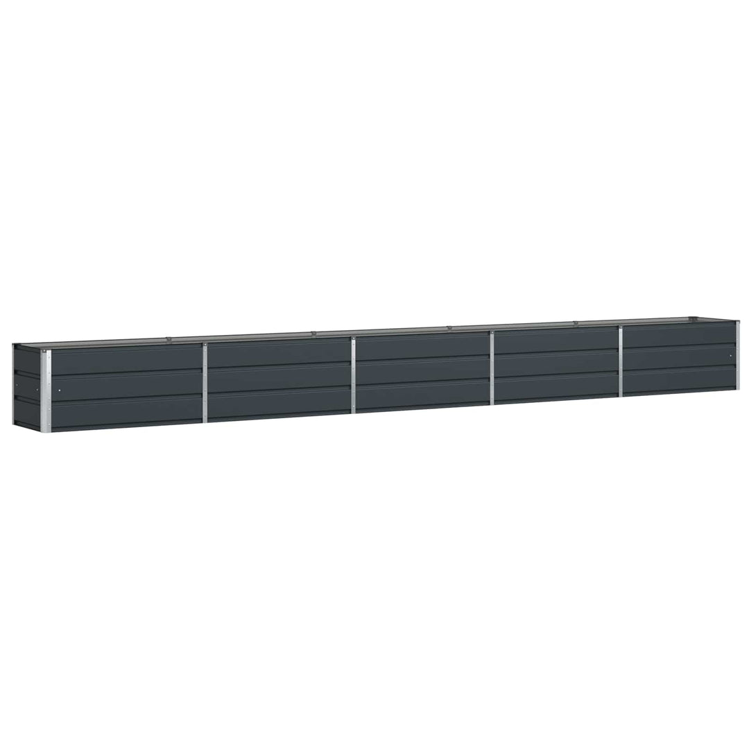 Plantekasse Antracit 480 x 50 x 45 cm Galvaniseret stål