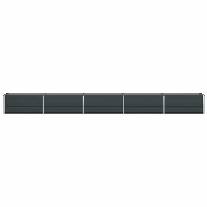 Plantekasse Antracit 480 x 50 x 45 cm Galvaniseret stål