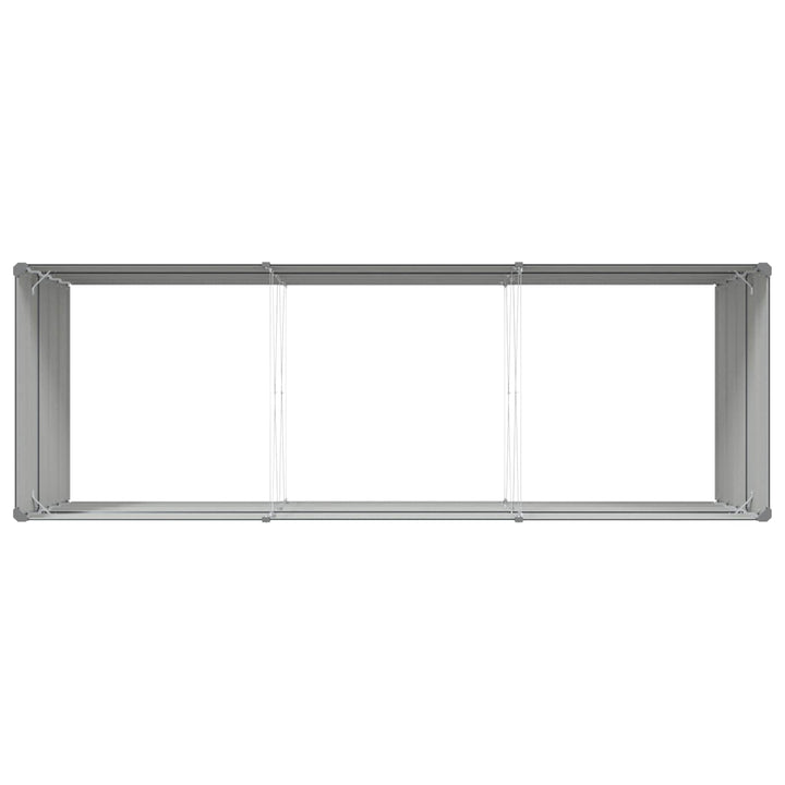 Plantekasse Antracit 290 x 100 x 75 cm Galvaniseret stål