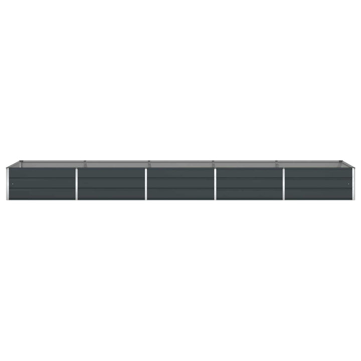 Plantekasse Antracit 480 x 100 x 45 cm Galvaniseret stål