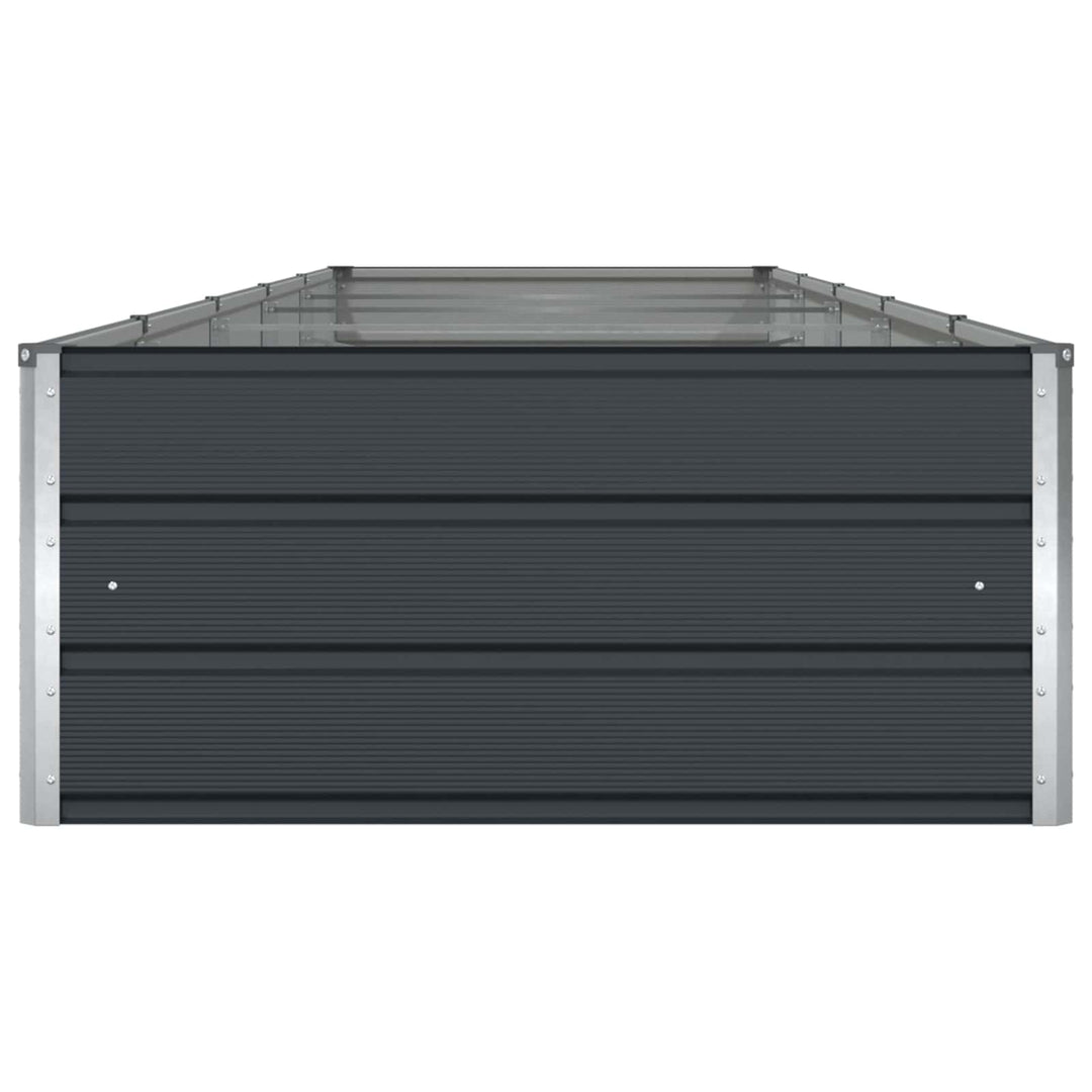 Plantekasse Antracit 480 x 100 x 45 cm Galvaniseret stål