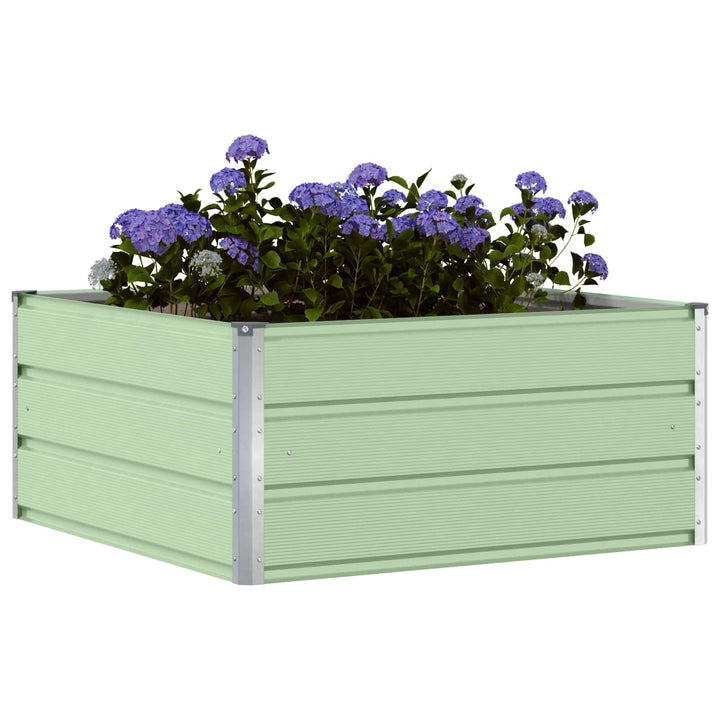 Plantekasse Pastelgrøn 100 x 100 x 45 cm Stål