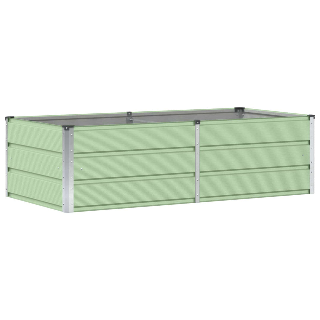 Plantekasse Grøn 160 x 80 x 45 cm Stål