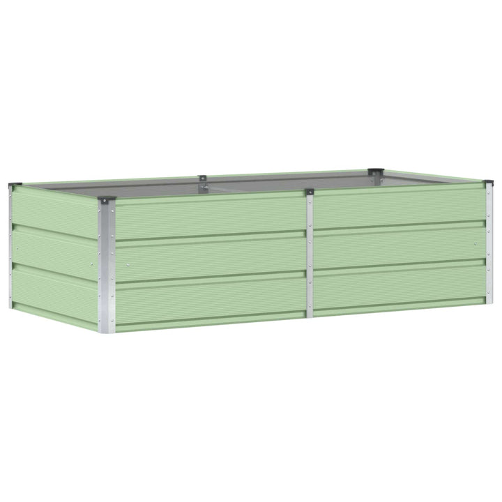 Plantekasse Grøn 160 x 80 x 45 cm Stål