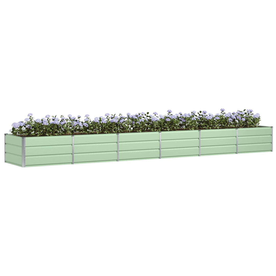 Plantekasse Grøn 480 x 80 x 45 cm Stål