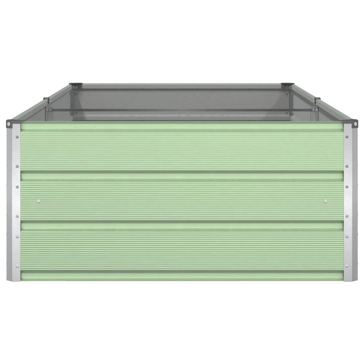 Plantekasse Pastel Grøn 195 x 100 x 45 cm Galvaniseret stål
