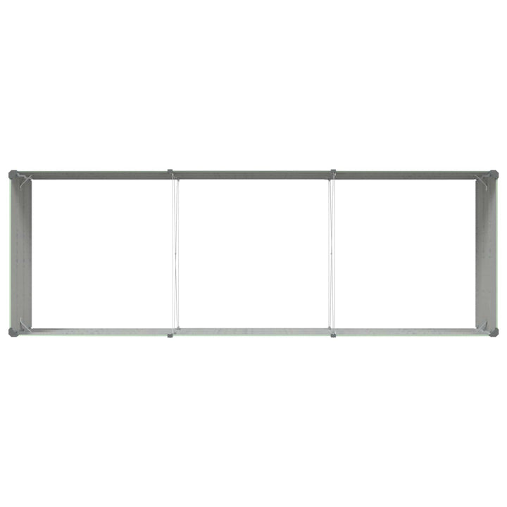 Plantekasse Pastel Grøn 290 x 100 x 45 cm Galvaniseret stål