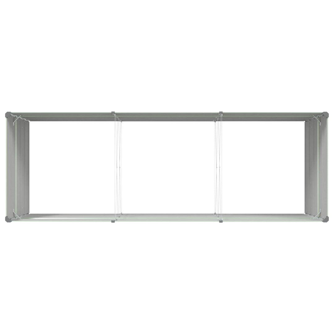 Plantekasse Pastel Grøn 290 x 100 x 75 cm Galvaniseret stål