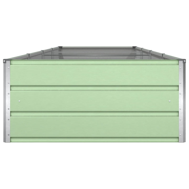 Plantekasse Pastel Grøn 385 x 100 x 45 cm Galvaniseret stål