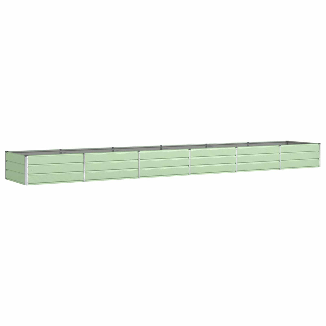 Plantekasse Pastel Grøn 580 x 100 x 45 cm Galvaniseret stål