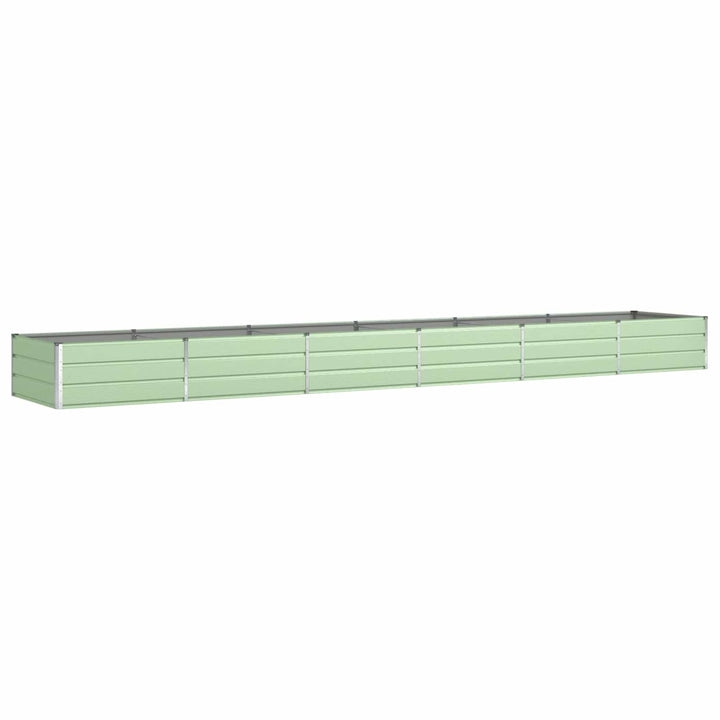 Plantekasse Pastel Grøn 580 x 100 x 45 cm Galvaniseret stål