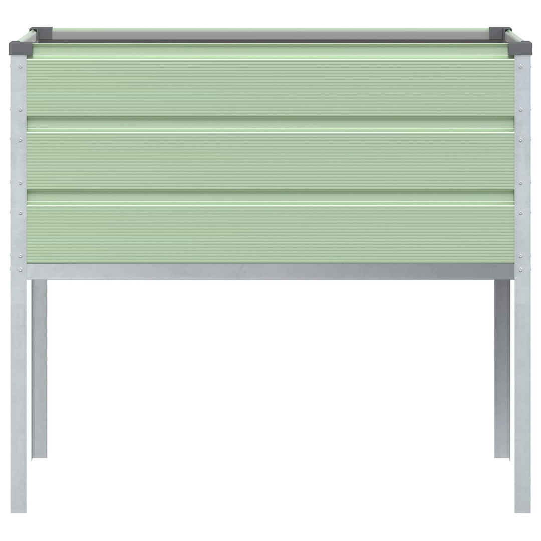 Plantekasse Pastelgrøn 100 x 45 x 90 cm Galvaniseret stål