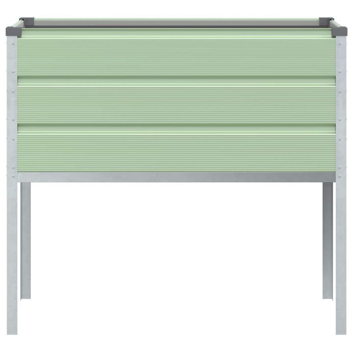 Plantekasse Pastelgrøn 100 x 45 x 90 cm Galvaniseret stål