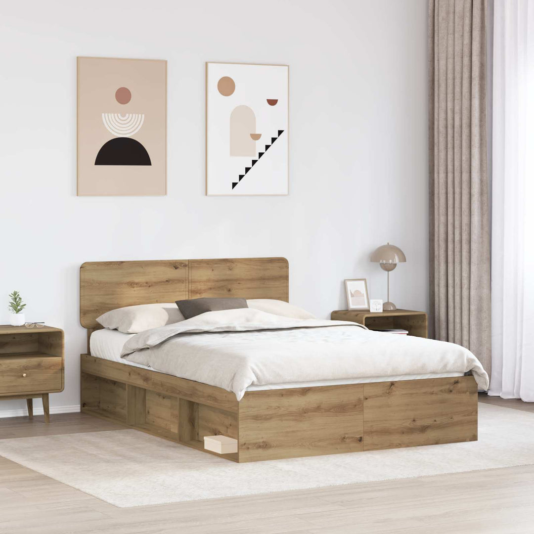 Sengestel Artisan eg 140 x 190 cm Massiv fyrretræ