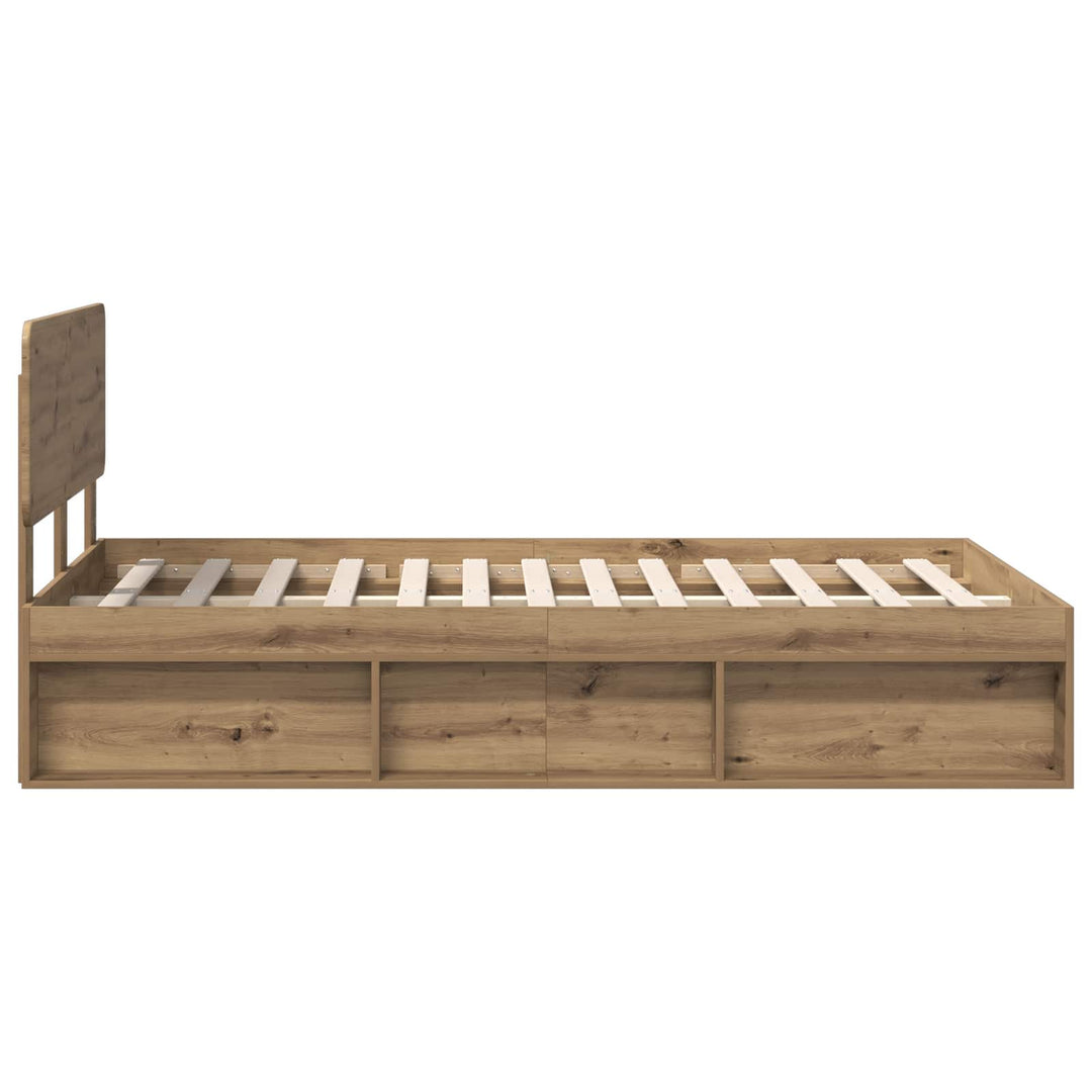 Sengestel Artisan eg 135 x 190 cm Massiv fyrretræ