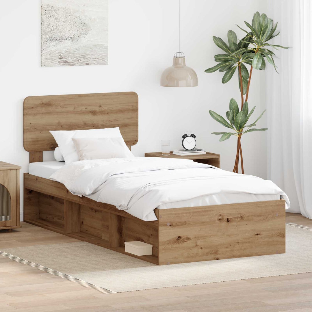 Sengestel Artisan eg 100 x 200 cm Massiv fyrretræ