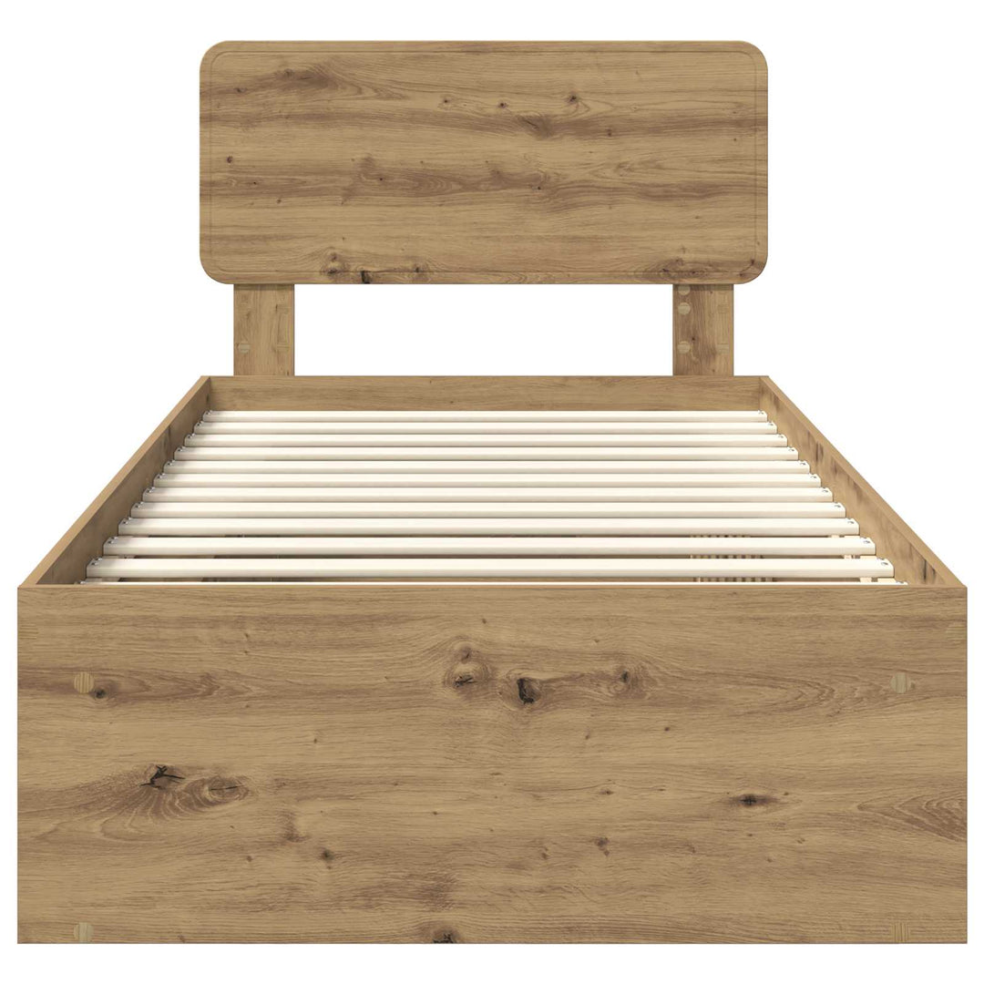 Sengestel Artisan eg 100 x 200 cm Massiv fyrretræ