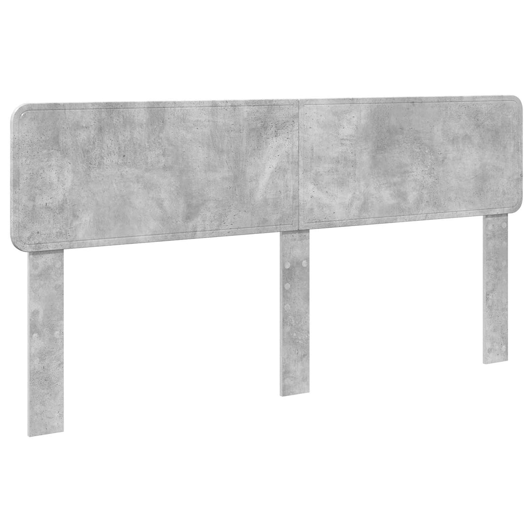 Sengestel med skuffe BetonGrå 180 x 200 cm Konstrueret træ