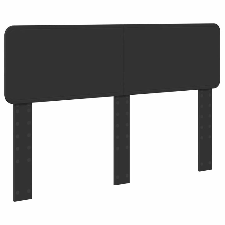 Sengestel med skuffe Sort 140 x 190 cm Konstrueret træ