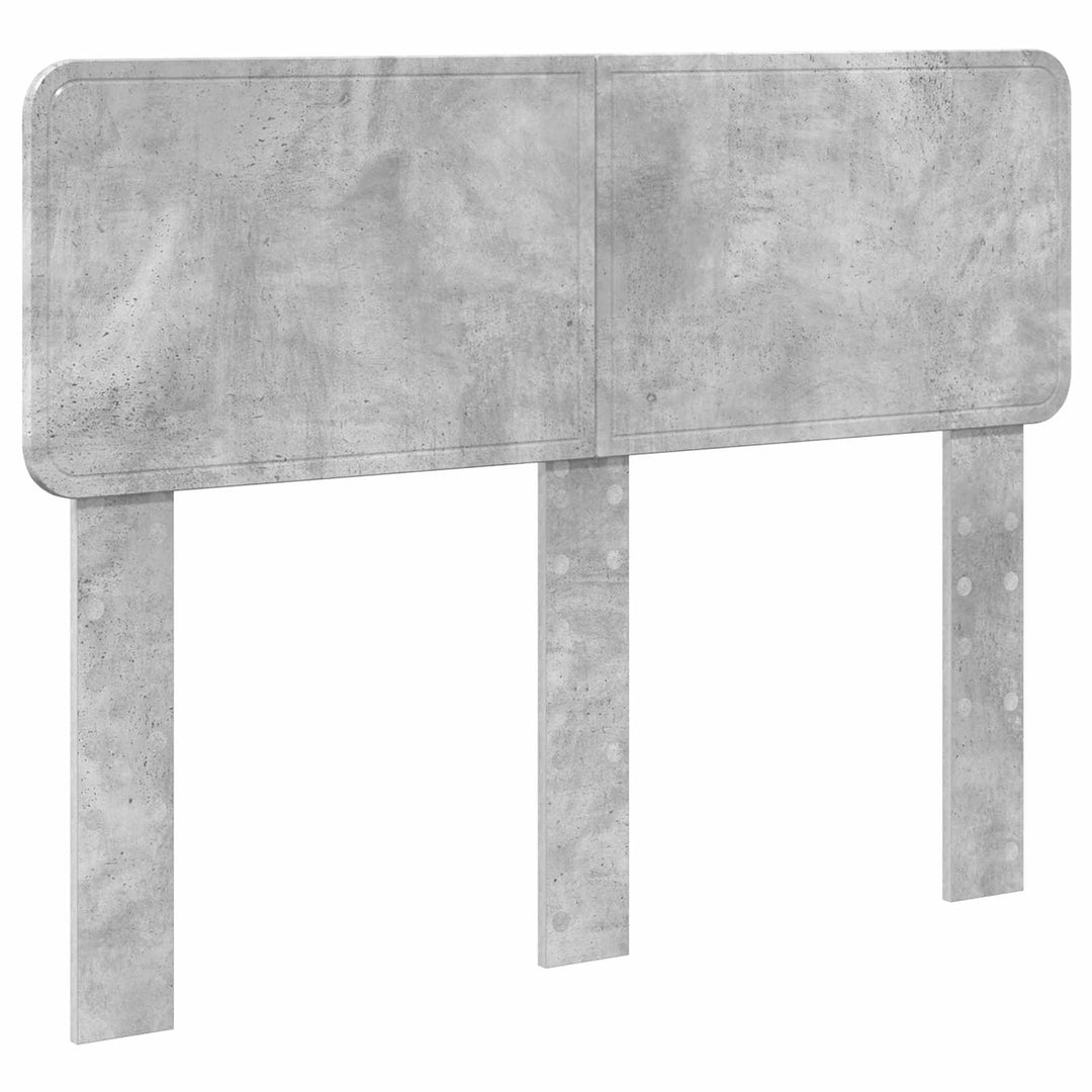 Sengestel med skuffe Beton Grå 120 x 190 cm Konstrueret træ