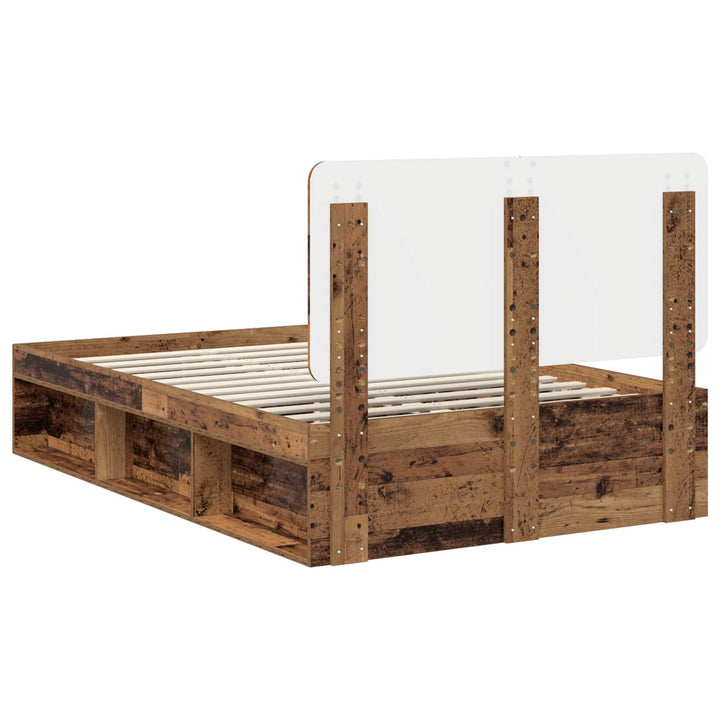 Sengestel Gammelt træ 120 x 190 cm Massiv fyrretræ