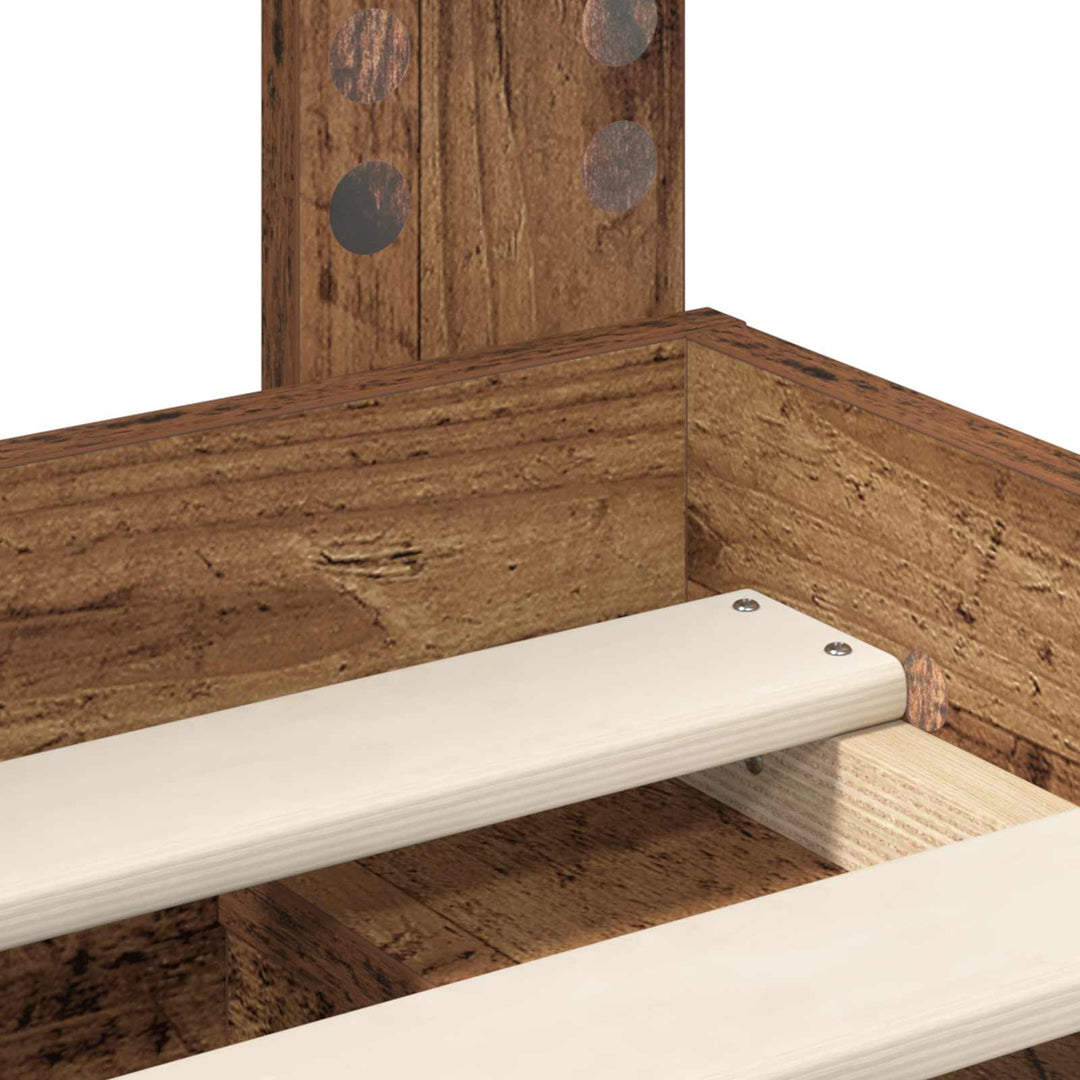 Sengestel Gammelt træ 90 x 200 cm Massiv fyrretræ