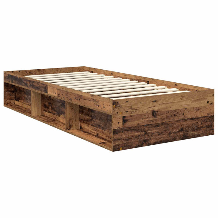 Sengestel Gammelt træ 90 x 190 cm Massiv fyrretræ