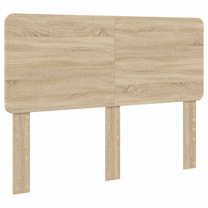 Sengestel med hovedgærde Sonoma eg 140 x 190 cm Konstrueret træ