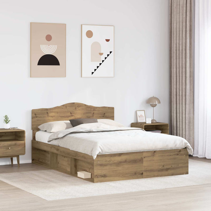Sengestel Artisan eg 140 x 190 cm Massiv fyrretræ