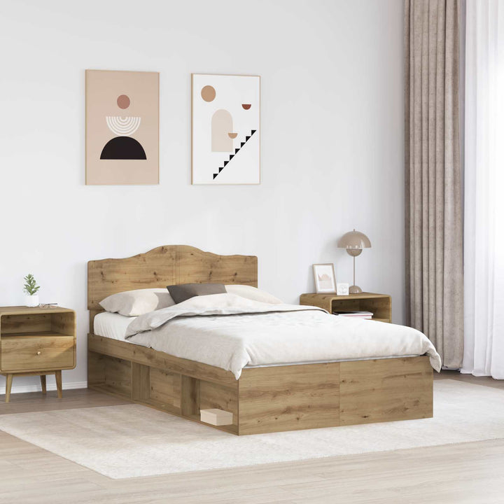 Sengestel Artisan eg 135 x 190 cm Massiv fyrretræ
